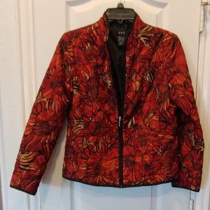 R Q T Lightweight Quilted full Zip Jacket  Sz S